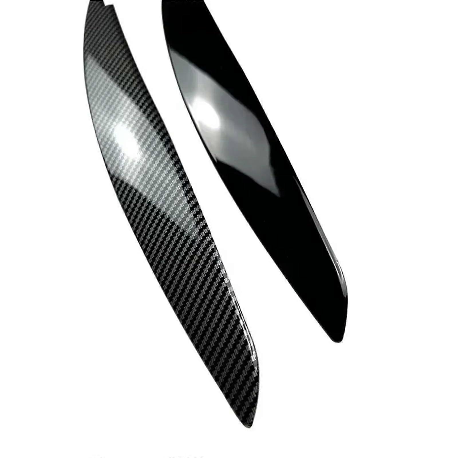 Car Headlight Eyebrow for BMW 1 Series E87 E88 E81 E82 Eyelids Brows 2008  2013