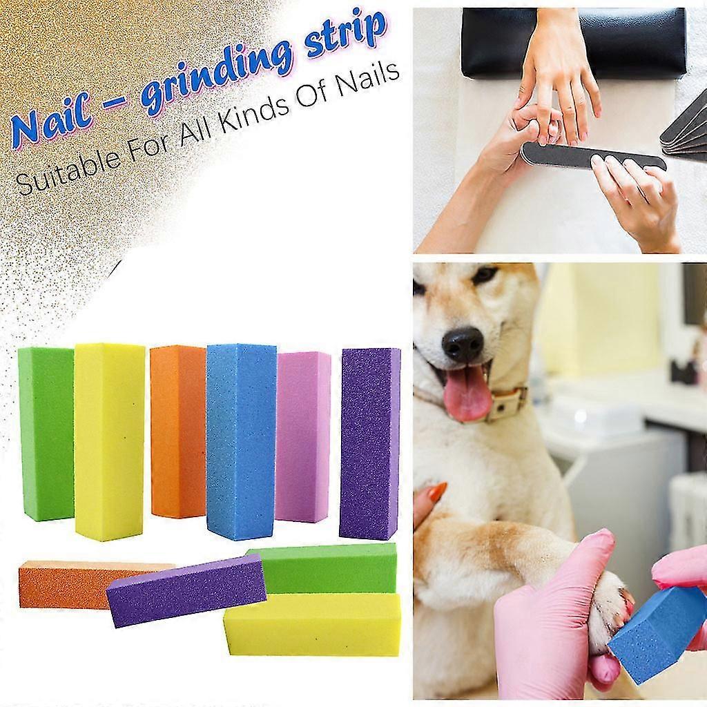 Nagelvijl Buffer Pad Professionele Pedicure Nail Tools Set van 10