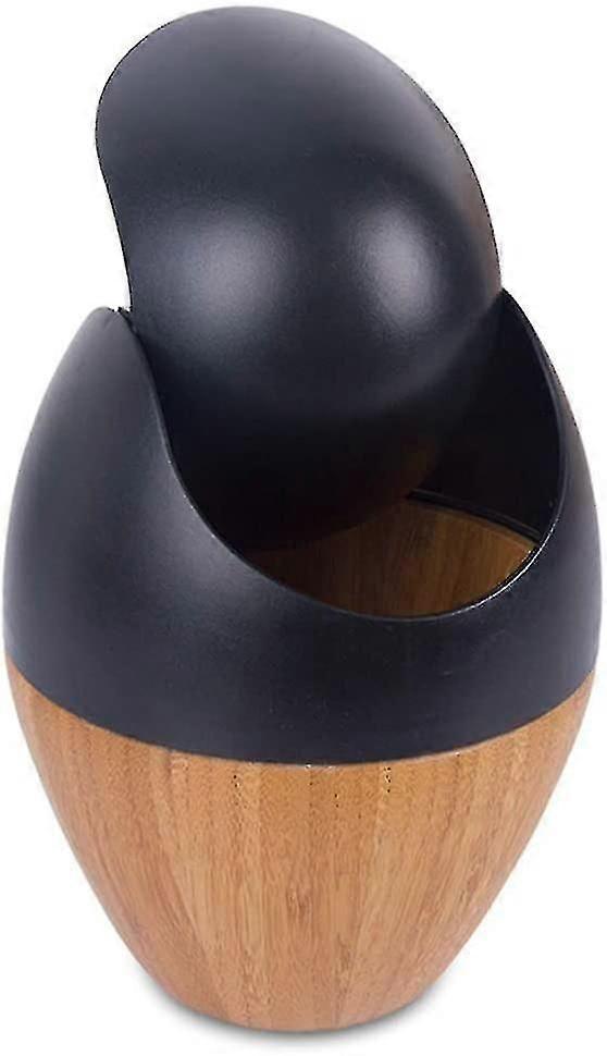 Mini Tabletop Trash Can Swing Lid Bath Trash Can
