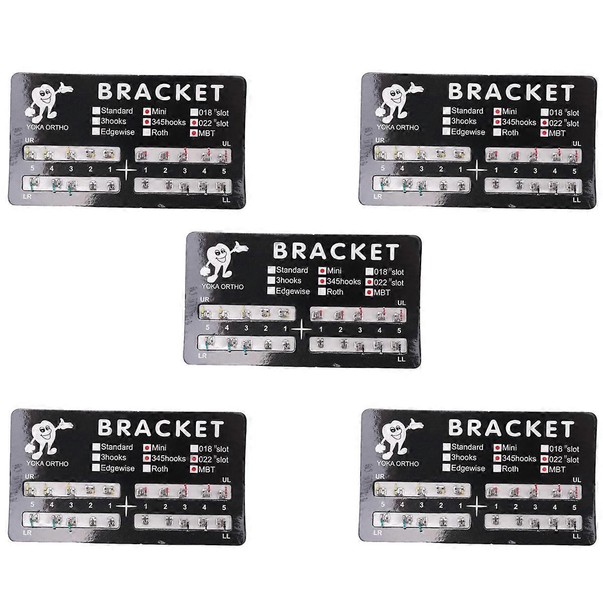 Brackets para Brackets, Brackets Dentales Modelo Dientes Mini Ranura 022