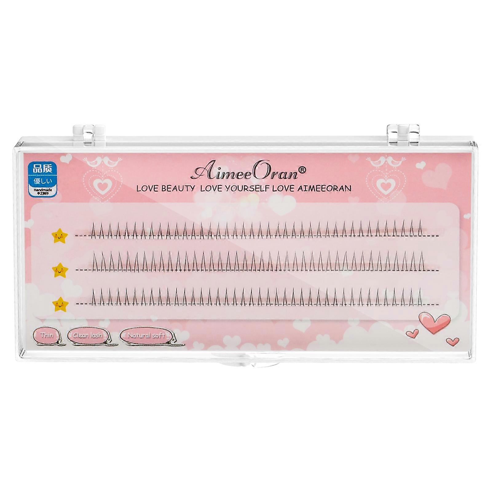 V-shape Curl Grafted False Eyelashes Premium Simulation False Eyelashes