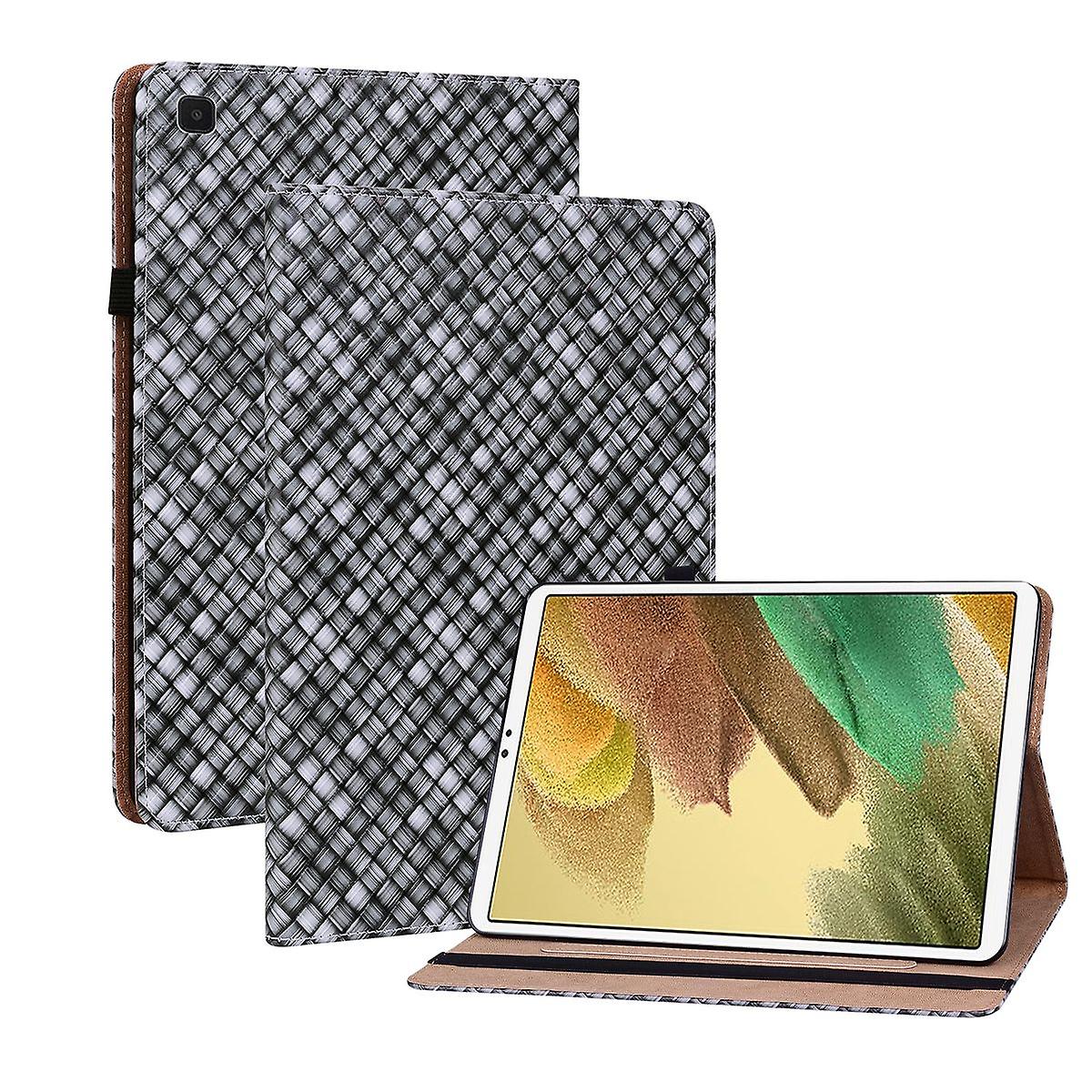 For Samsung Galaxy Tab A7 Lite 2021 8.7 Design Pattern Black Faux Leather Case Cover Tablet Bag Case New