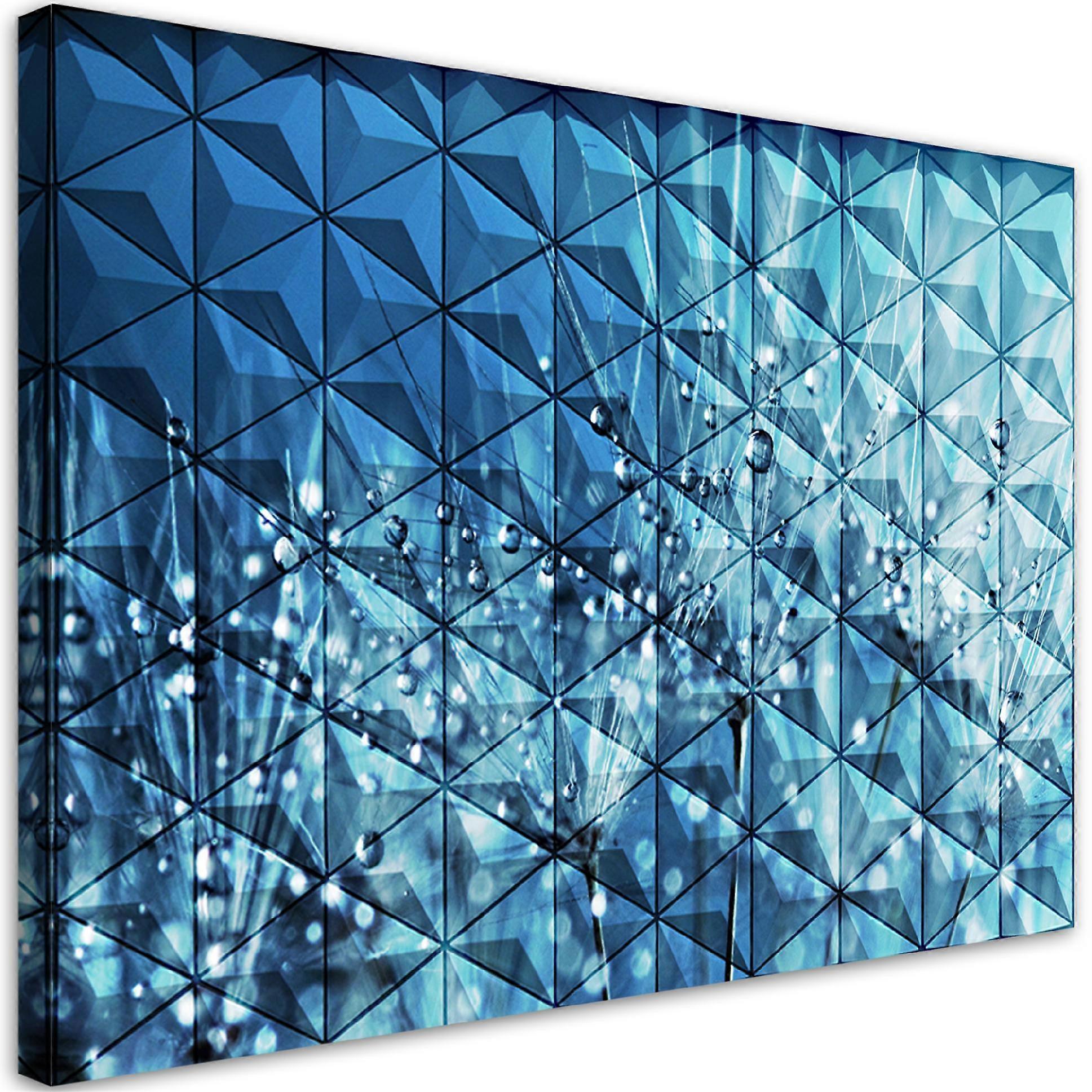 Lienzo hinchable en gotas de rocío - 100x70