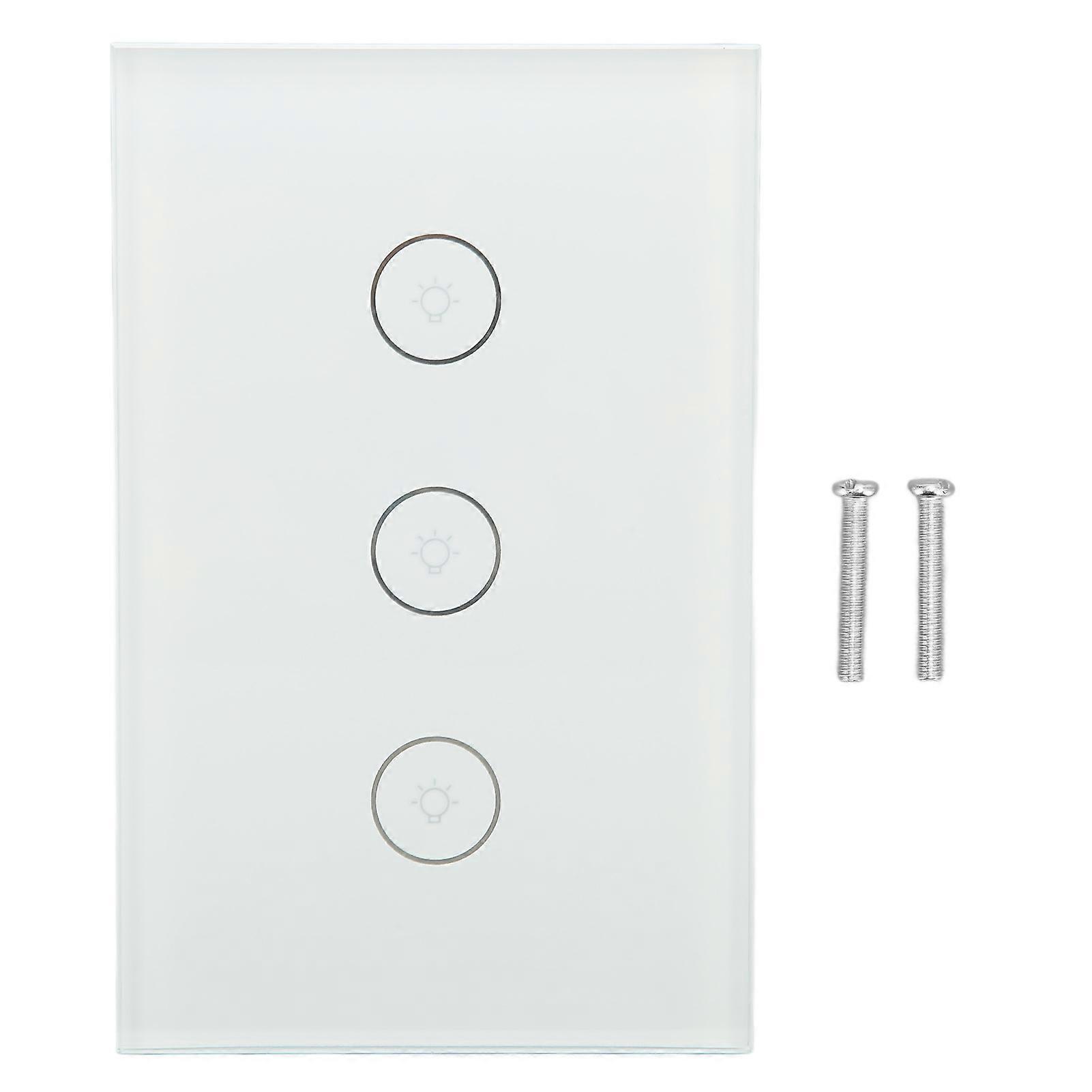 WiFi Smart Light Switch Remote Control Support Voice Control Timing Sensitive WiFi Touch Switch