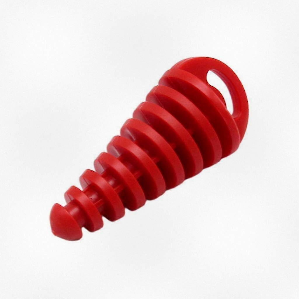 Motorcycle and ATV Exhaust Pipe Stopper Silencer Plug - Muffler Wash Plug for Enhanced Performance and Durability