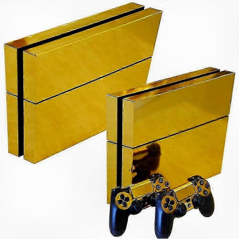 Skin Cover Wrap Sticker Case Set for Gaming Console and Controller, Compatible with Certain Brand Devices