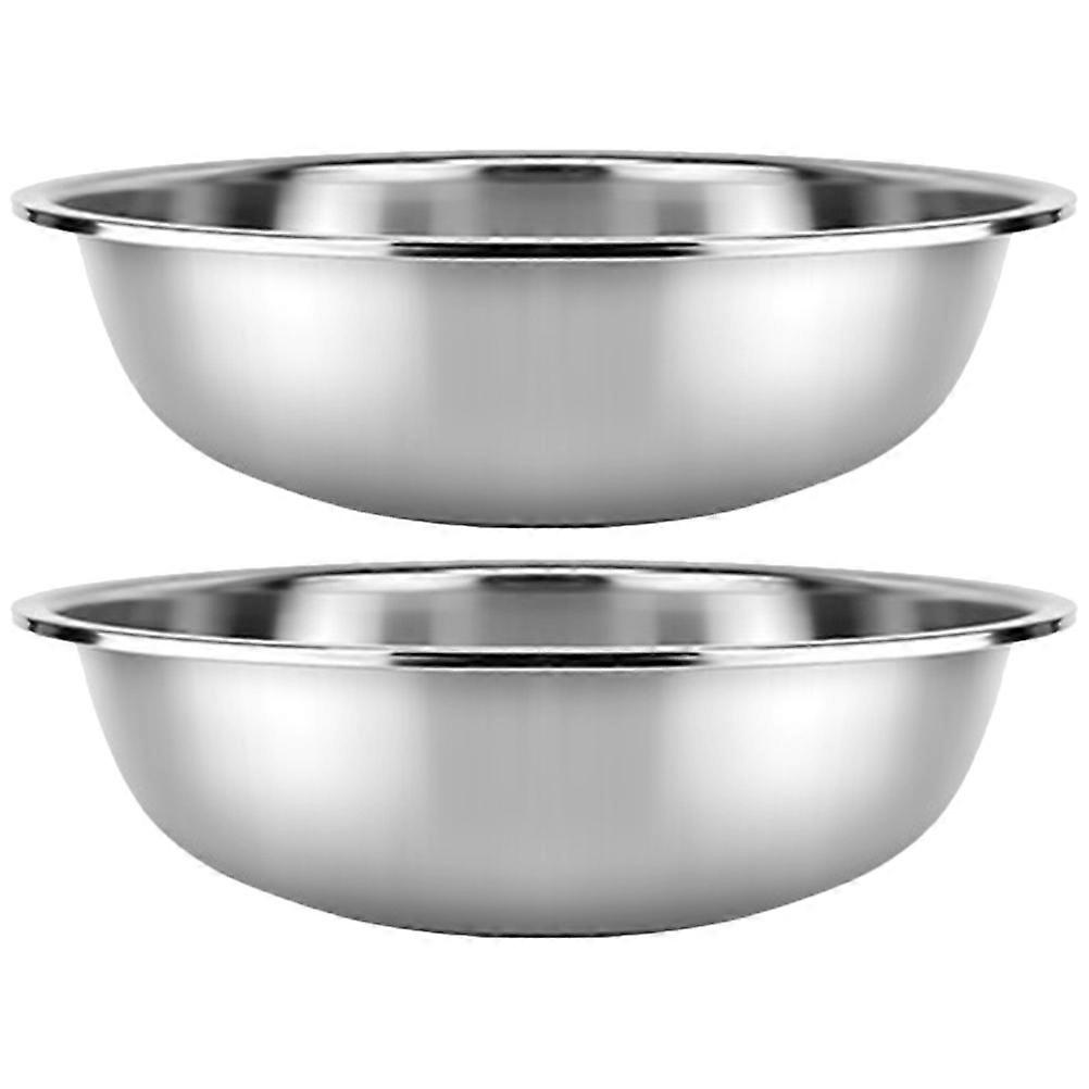 Smooth Edge Stainless Steel Bowl, Perfect for Storing and Mixing, Long Lasting