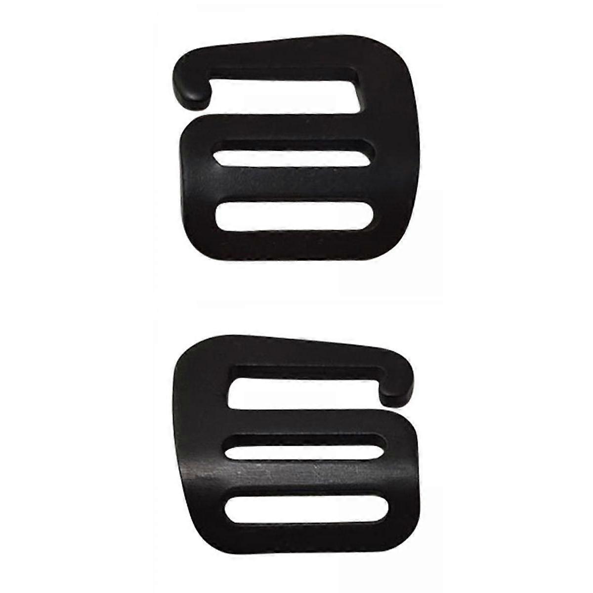 2 Pieces G Hook Webbing Buckle 25mm for Luggage Backpack Strap