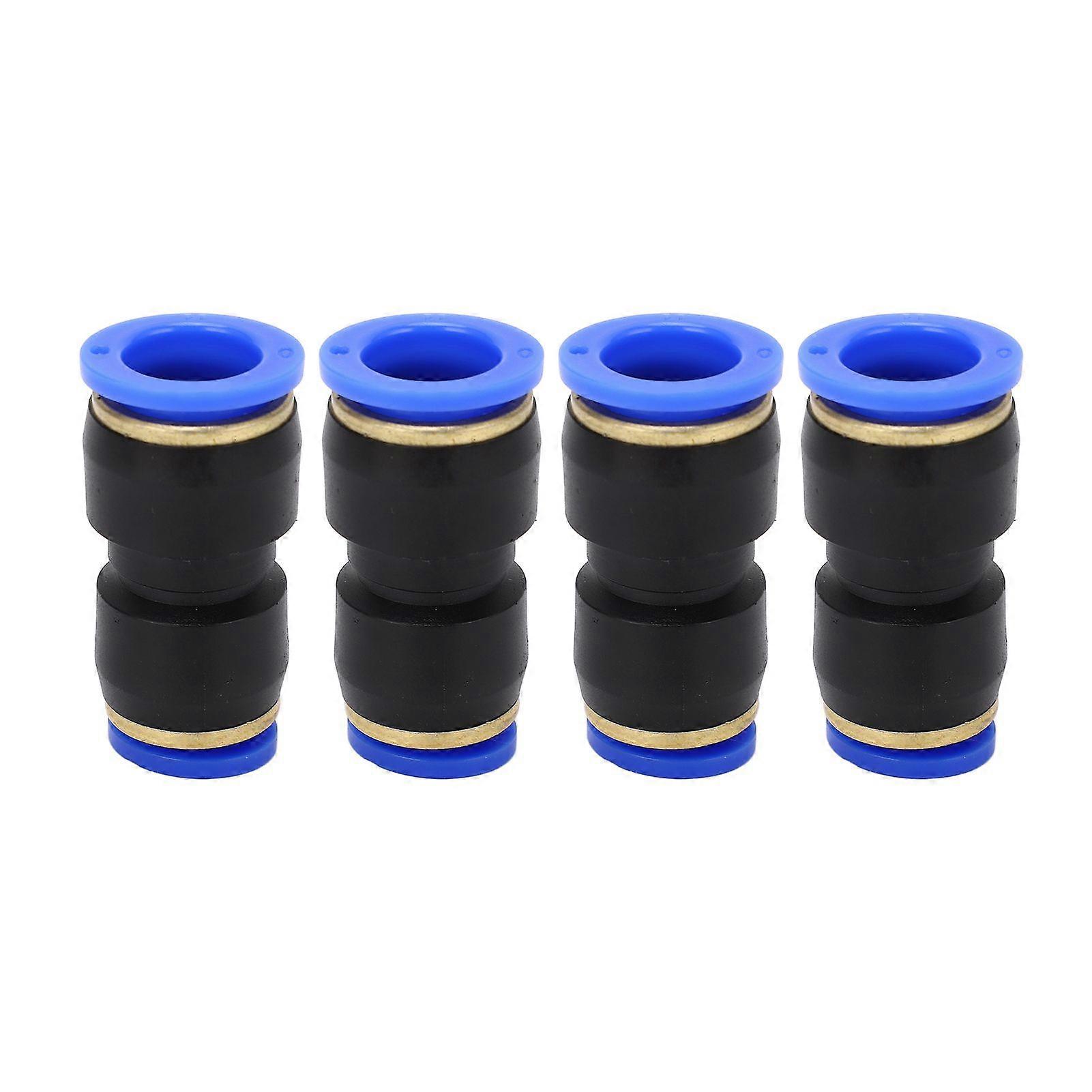 2025 Latest Model  4Pcs 4/7in 2/5in Straight Push Connectors Quick Release