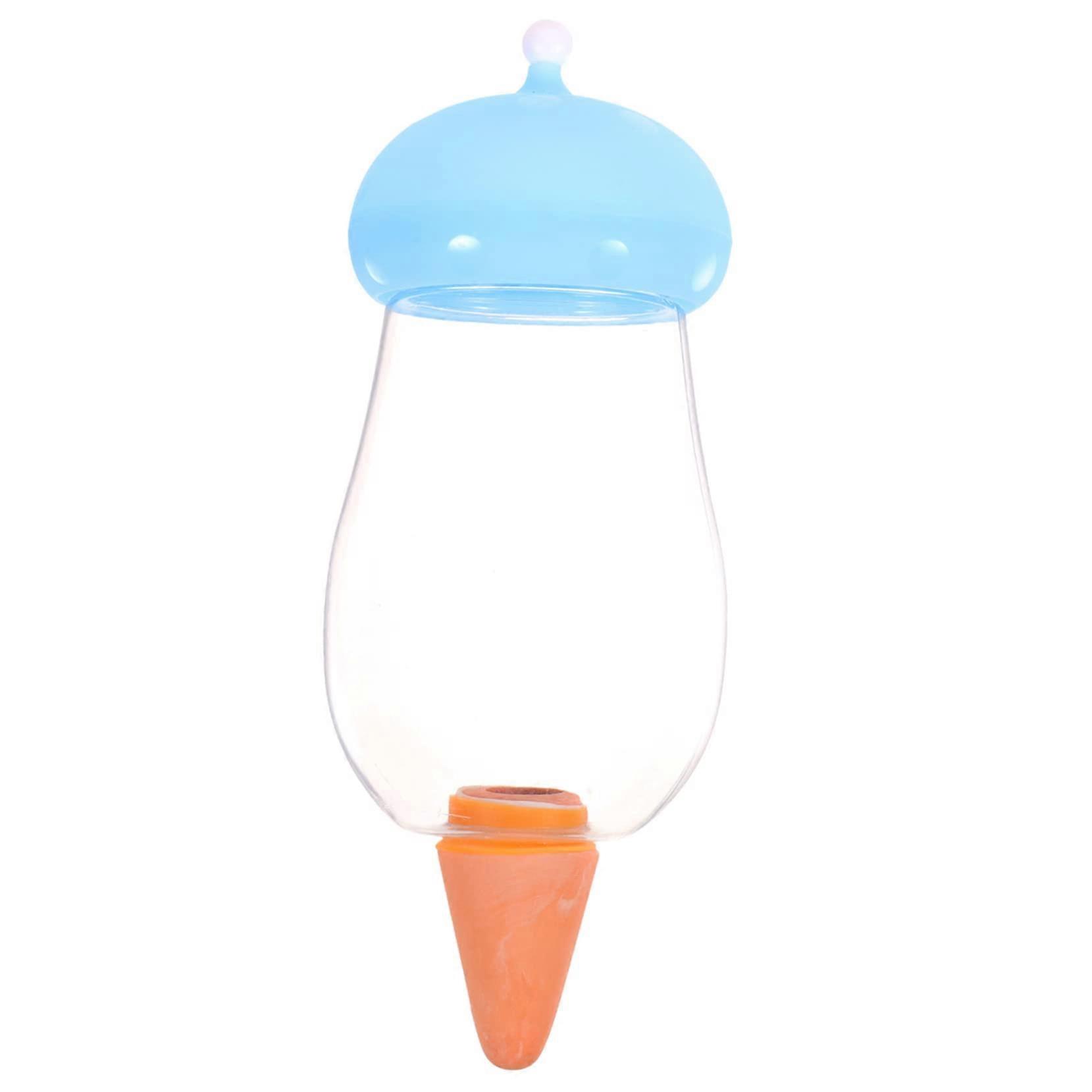 Mushroom Watering Device SelfWatering Water Timer Indoor Spikes System SelfWatering Stakes SelfWatering Insert Cute Watering Device P.p. Blue