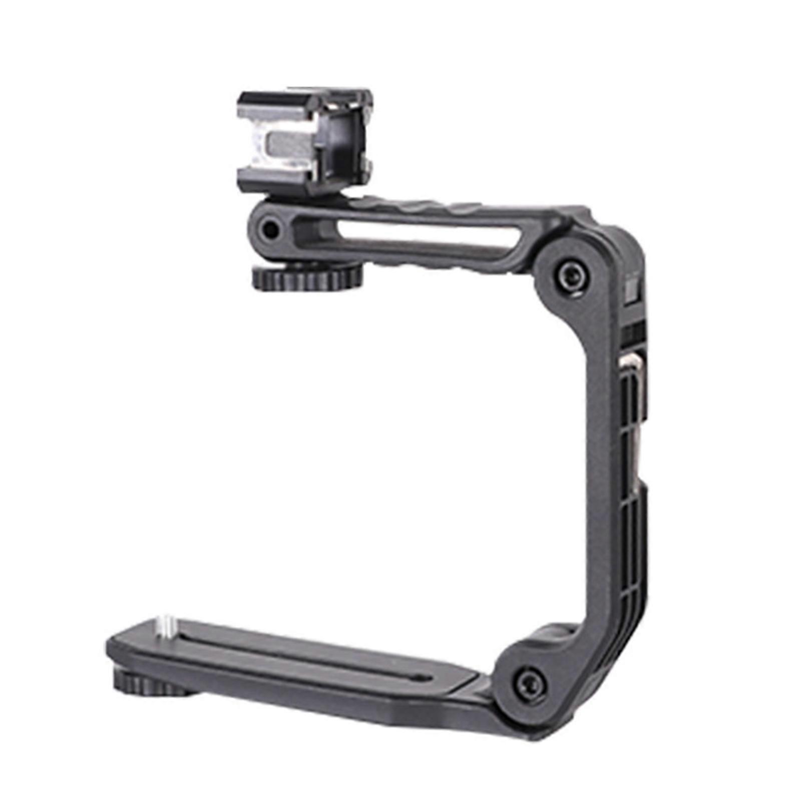 Video Grip Handle Foldable for Clear and Steady Shots and Videos with UShaped Stabilizer Professional