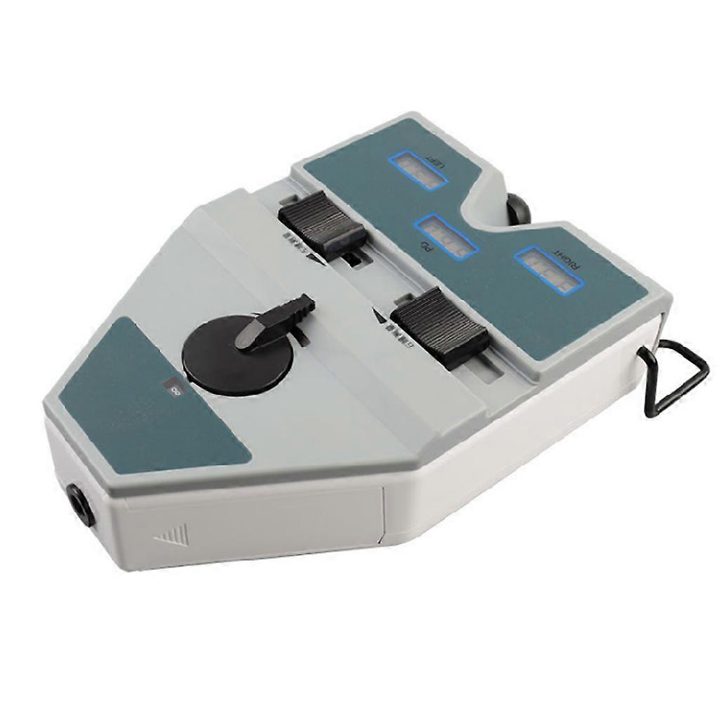 Digital Pupilometer Optical PD Meter 40-80mm Pupil Distance Meter Measuring Tool Pupilary Distance Meter Optometry Tool White