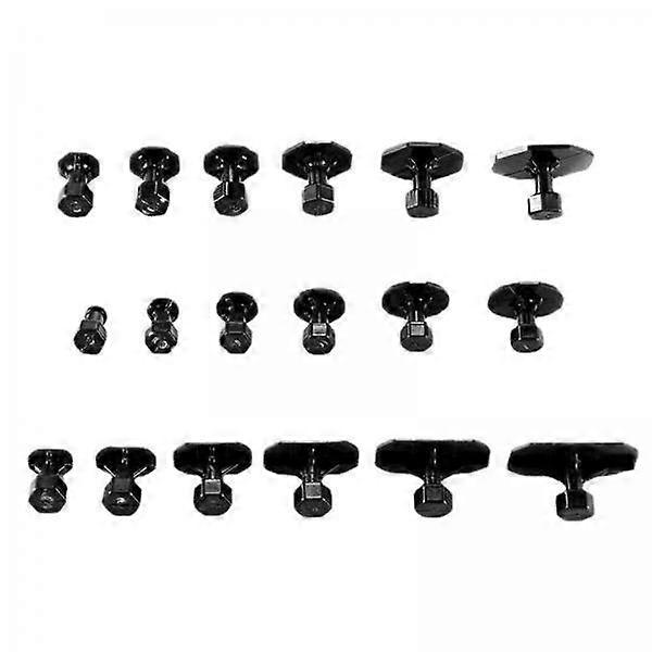 2-4pack 18 Pieces Car Dent Puller Portable for Automobile Automotive Hail Dents