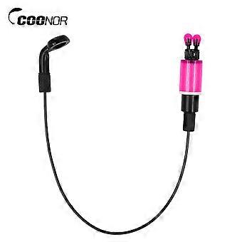 Fishing Rod Alarm Indicator with Chain Hanger, Electronic Fishing Tool and Gadgets for Night and Day Bite Alerts
