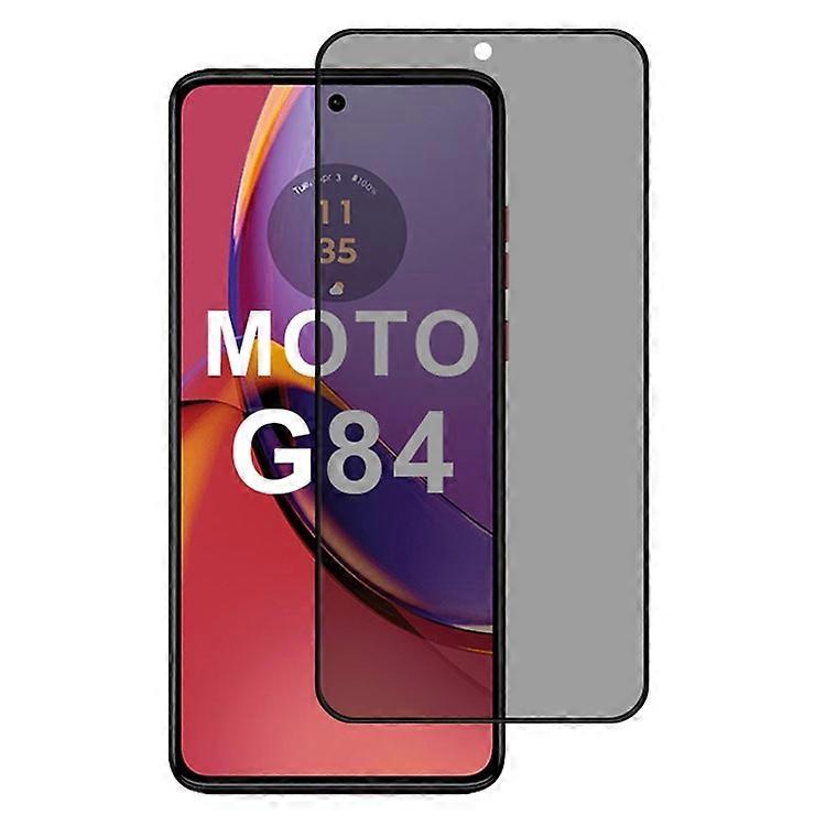 Motorola Moto G84 5Gアンチスパイスクリーンプロテクター2.5Dアークエッジプライバシー保護に対応