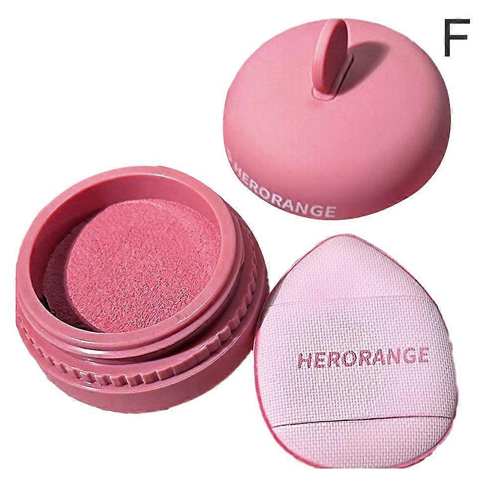 06# Pure Desire Color (F) $HERORANGE One-mouth sandwich single-color blush cream lasting color natural expansion color contraction color rouge blush