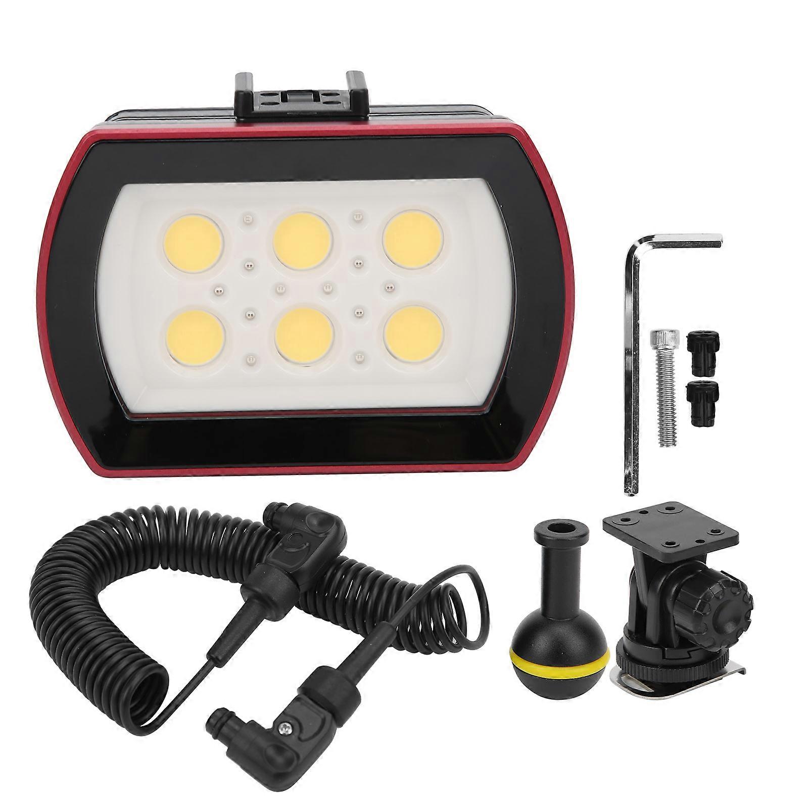 SL‑22 Lampe de plongée étanche 40 m 7 000-7 500 K pour camping, vidéo, photographie sous-marine