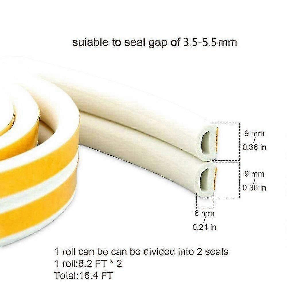 Indoor Weather Stripping, Window Seal Strip Gap Blocker