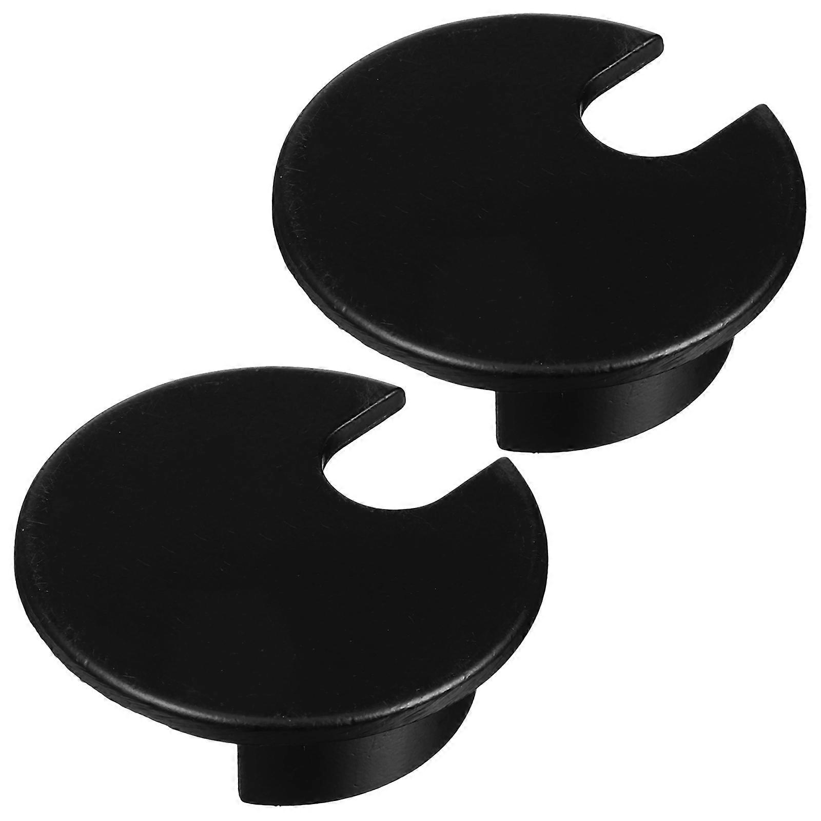 Round Cable Hole Covers for Desktop Wire Management – Durable and Elegant Desk Grommets for Organizing and Concealing Cables