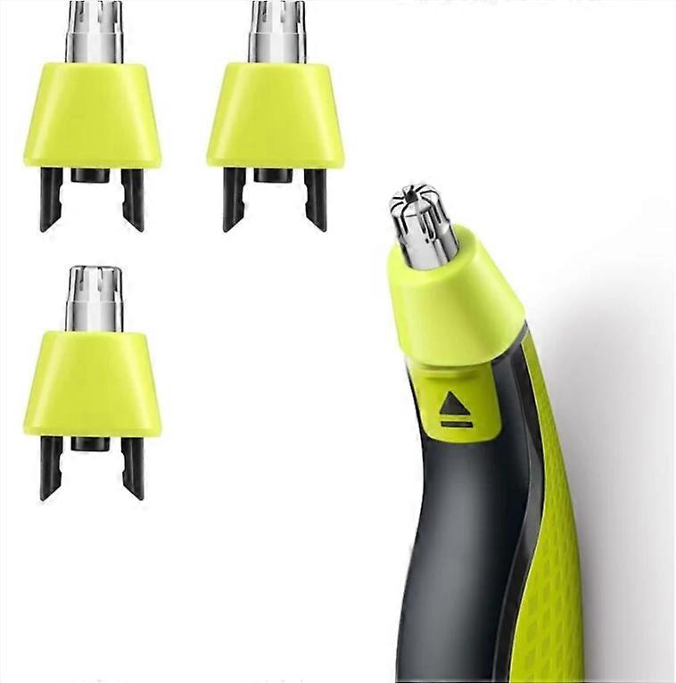 3er-Pack Ersatz-Nasenhaare für Philips One-Blade QP2520/90, QP6510/70, QP6530/70, QP652070