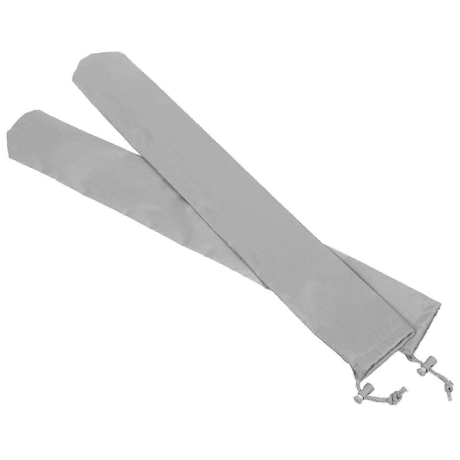 Durable Wiper Protective Covers Rainproof Shield for Car Windshields Universal Fit Grey Material