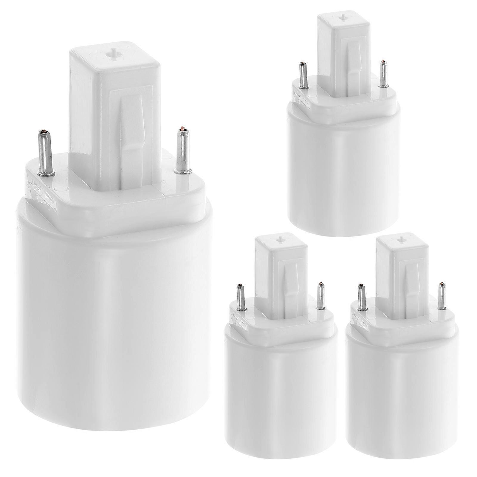 Lightweight Copper Light Adapter, Easy Operation and Replacement, G24D to E27 Solution