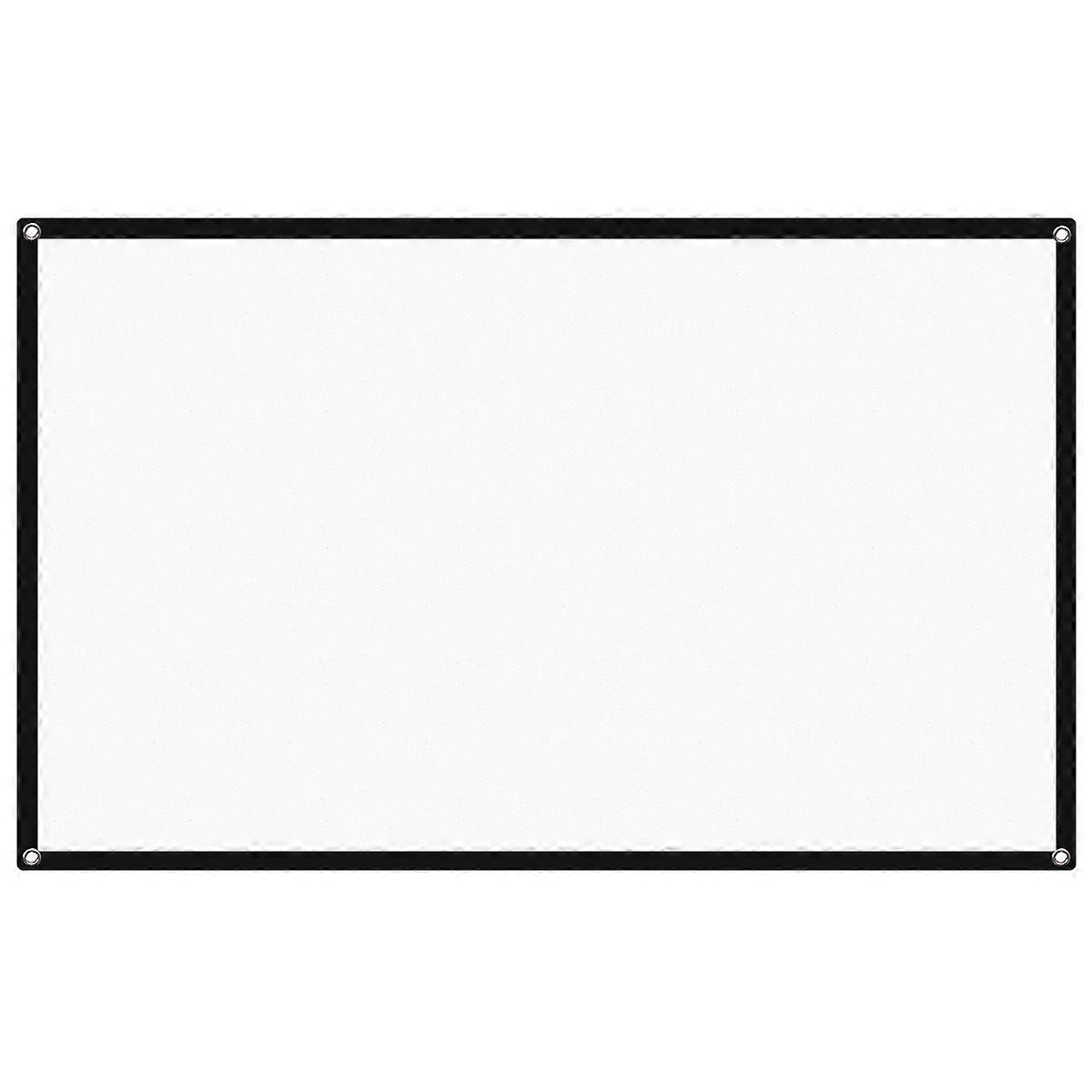 Wide Viewing Angle for Home Theater, Outdoor, Business, Education – Easy Installation and Storage