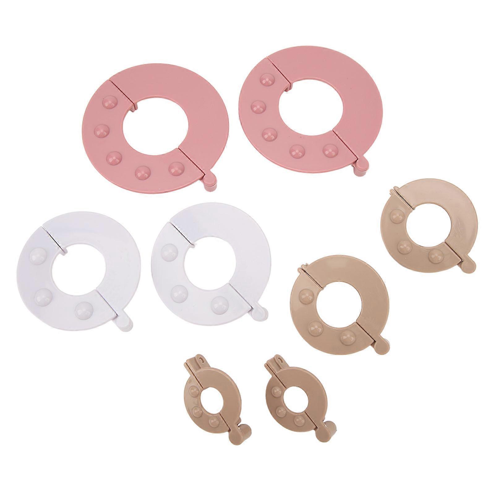 8pcs Pompom Maker Kit Improve Efficiency Fluff Ball Weaver for DIY Wool Knitting Crafts 