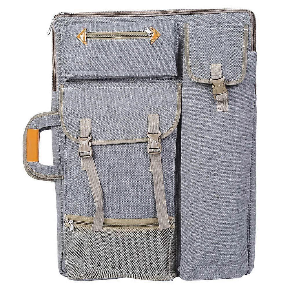 Drawing Board Backpack, Multifunctional Drawing Boards Bag, Large Art Bag for Drawing, 66 x Grey