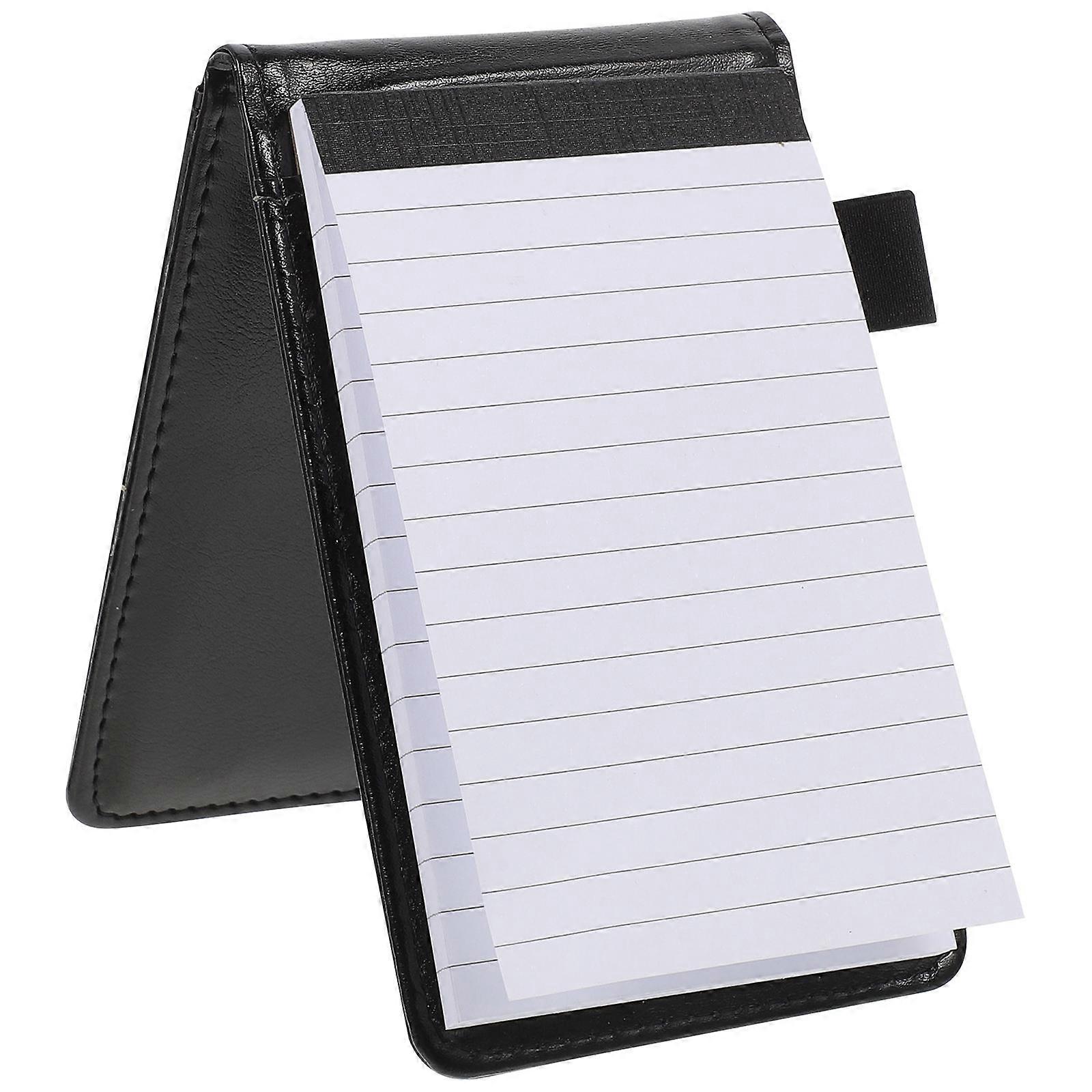 Pocket Notebook For Business Business Memo Pad Daily Use Rectangular Black 1Set