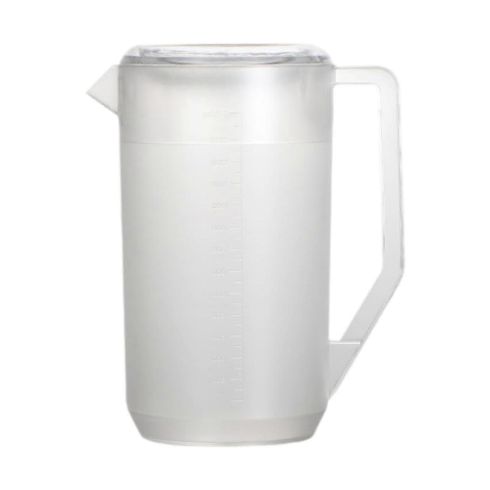 Pitcher with Scale Water Jug Portable Pitcher Beverage Jar Ice Tea Kettle for