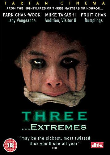 Three Extremes DVD (2013) Ling Bai Chan (DIR) cert 18 NEW - Region 2