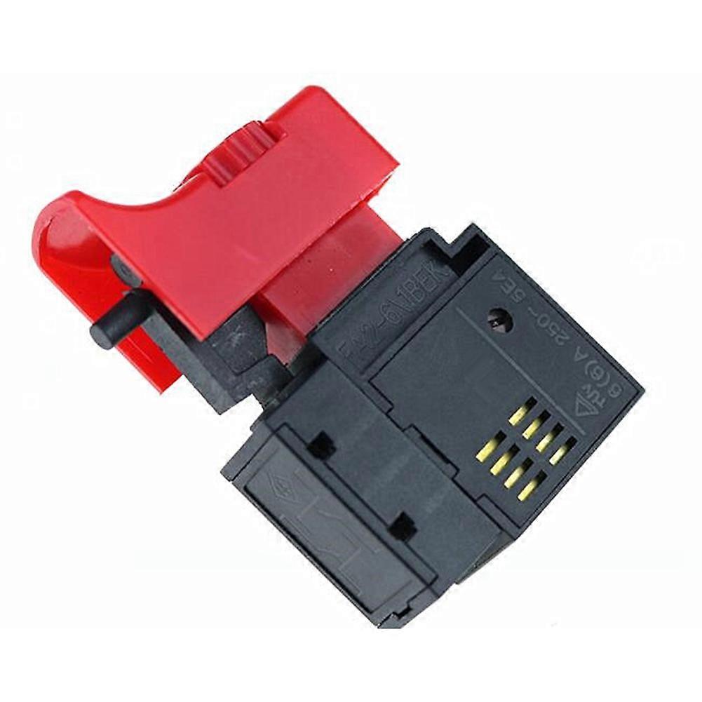 Interrupteur de gâchette de perceuse électrique 6A 5E4 verrouillable pour outil électrique