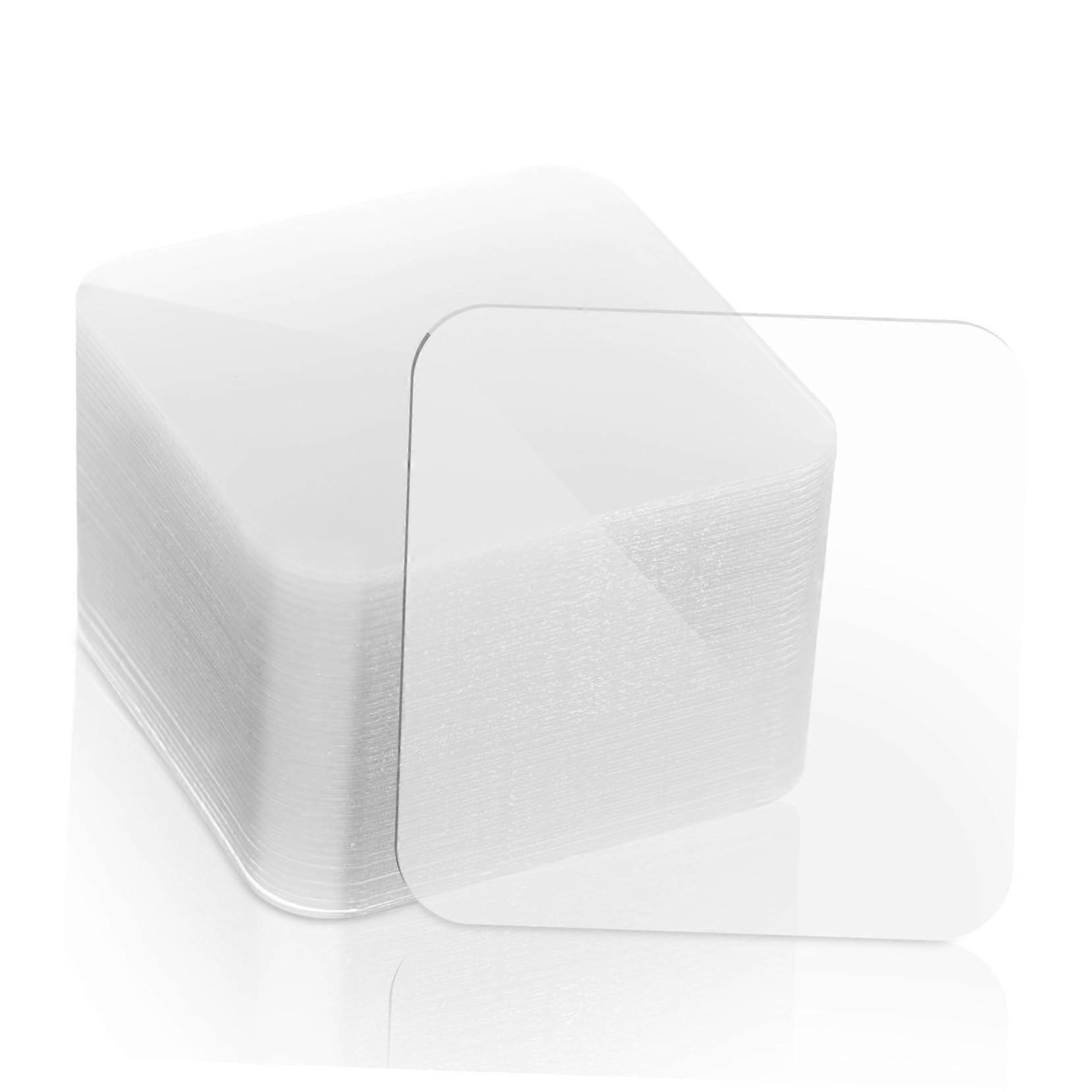 Transparent DoubleSided Adhesive Tape Pads for Walls Without Damage Pack of 40