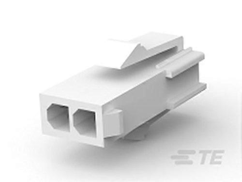 Connector Mini Universal Mate-N-LOK Female Housing 2-Pin RM4.14mm Locking - Compatible Electrical Connector