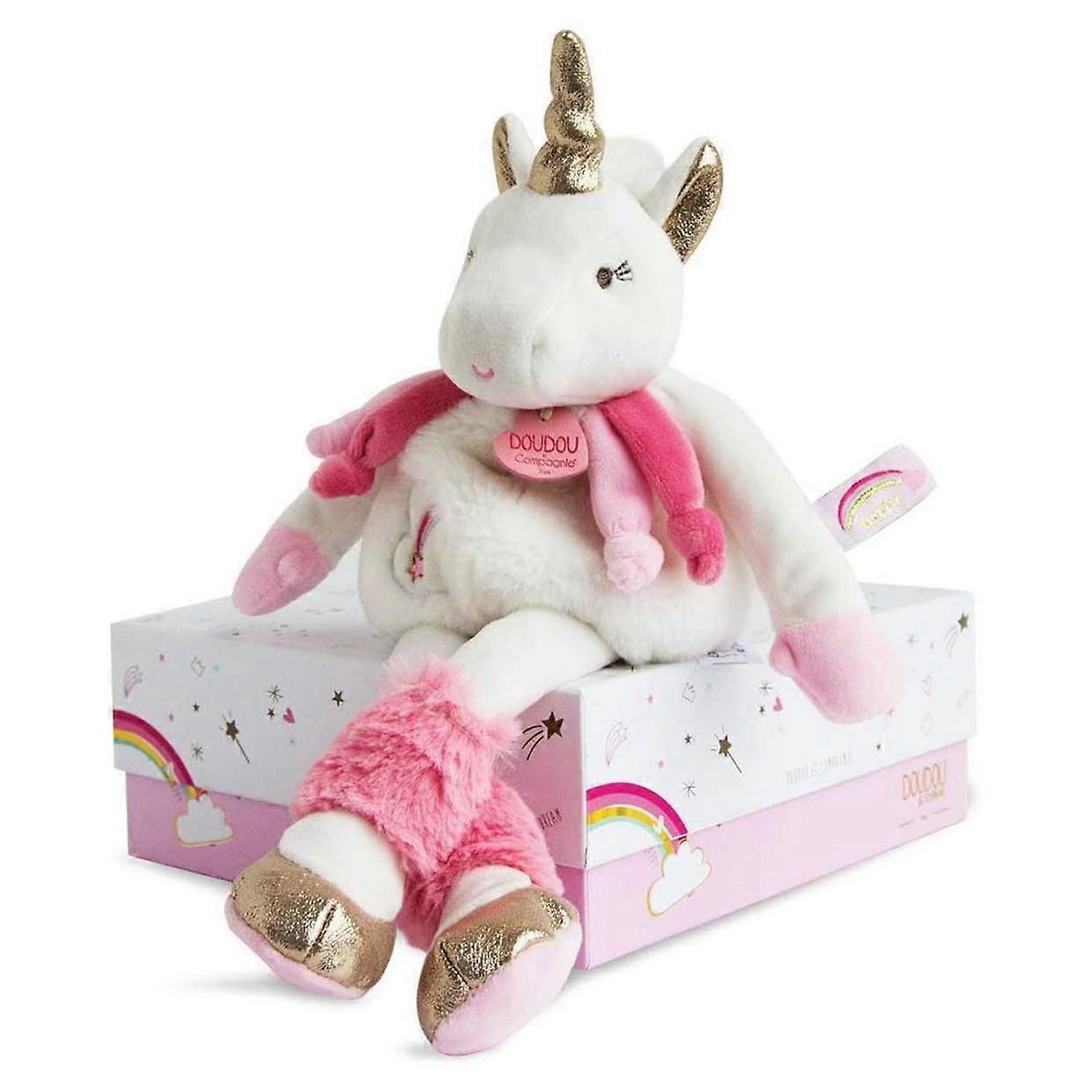 Doudou Et Compagnie Unicorn Soft Toy 22cm