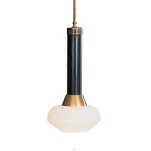 Nordic minimalist glass pendant lampshade, E27 socket, flushmounted ceiling light