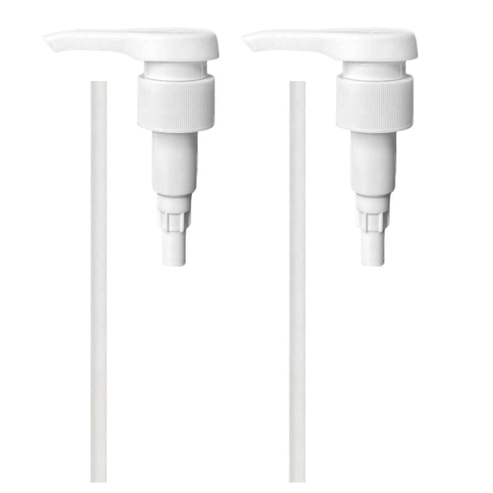 Dosing Pump, 1 L, Pack Of 2, 28/410 Thread, Universal Soap Dispenser Attachment, Pump Head For Shampoo Syrup Body Syrup