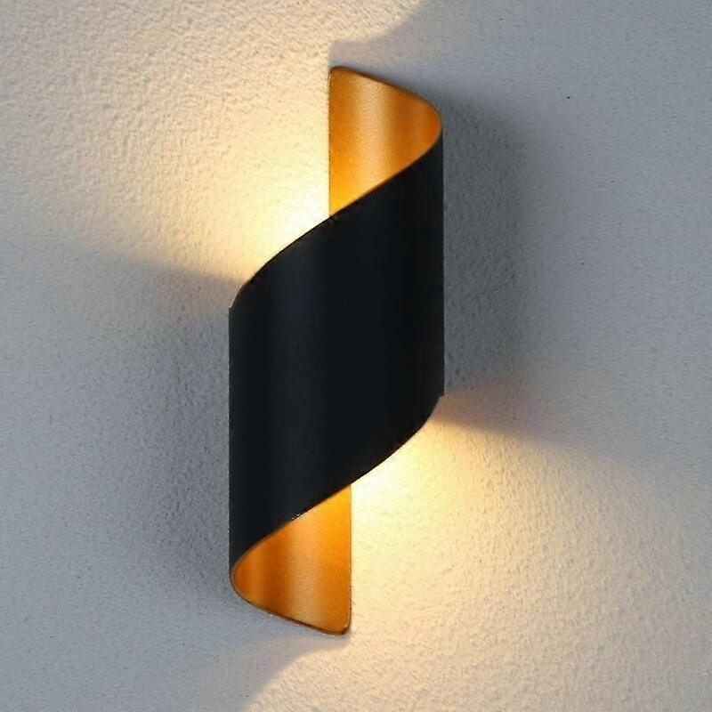 Wall light, Black gold - 2.5W - Warm