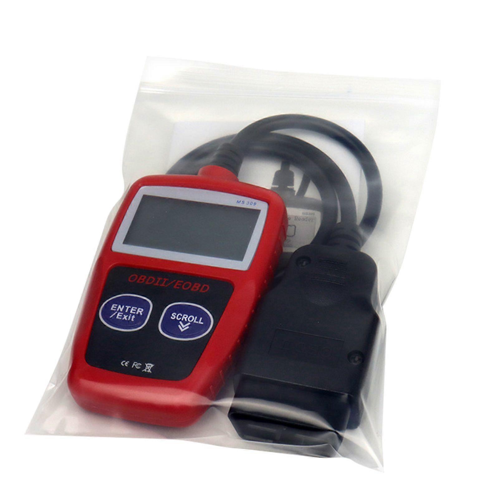 MS309 Diagnostics Tool OBDII Car Detector Codes-Reading Tool Car Check Engine Fault Diagnostics Tool