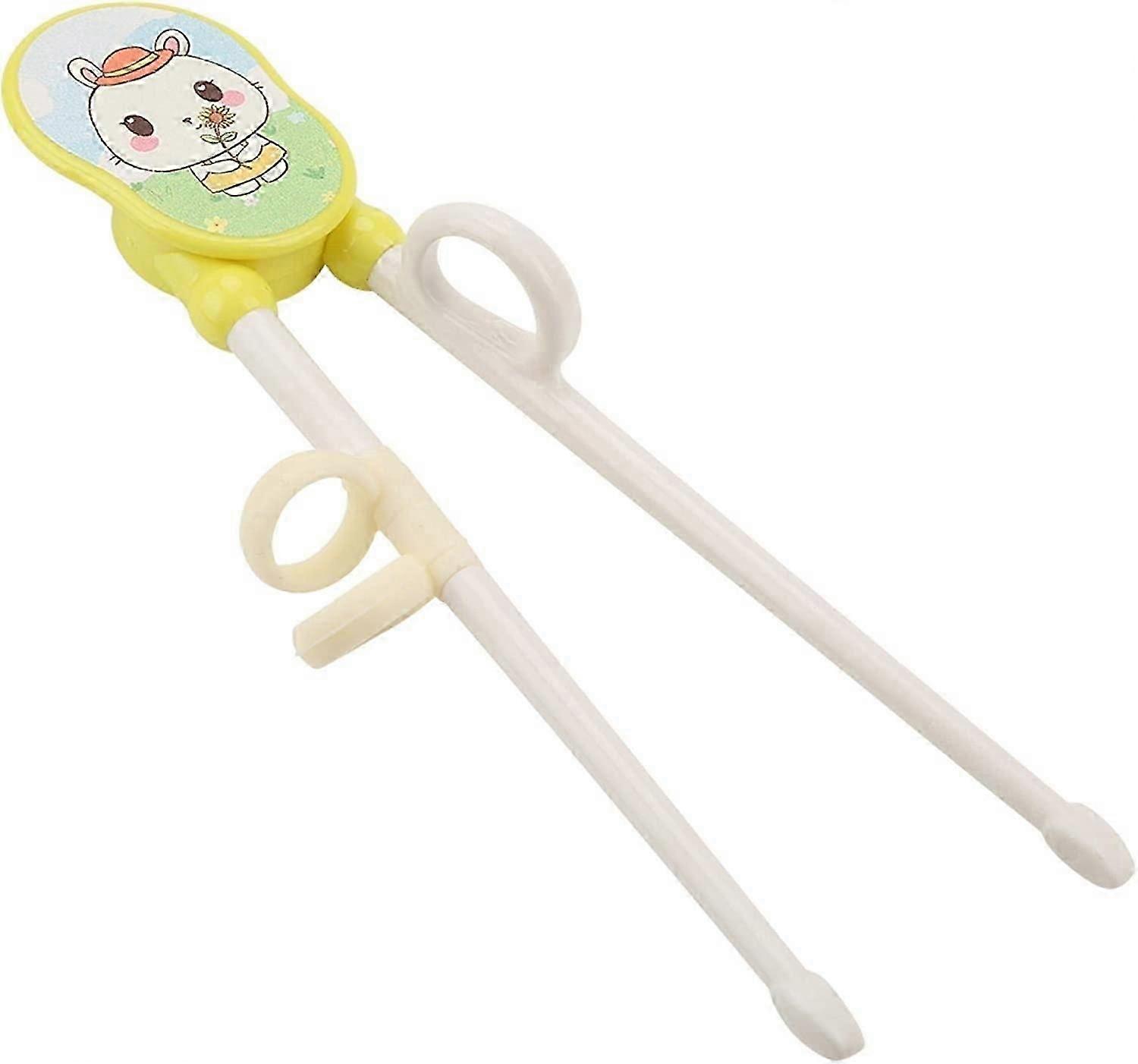 Eco-Friendly Training Chopsticks for Kids - Adjustable Silicone Rings for Easy Learning