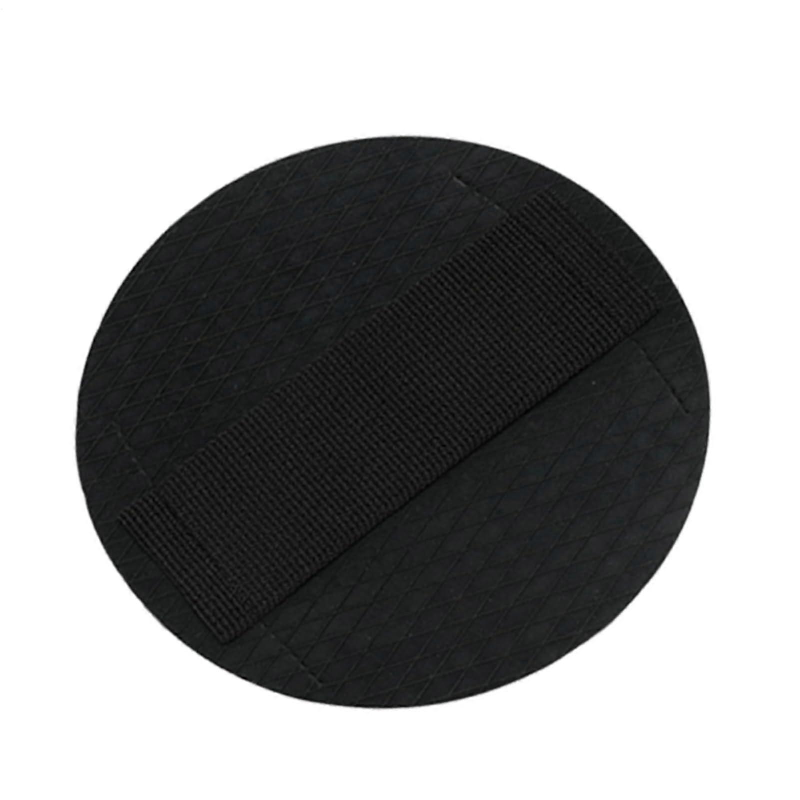 Body scrub for shower and bath, skin cleansing massage device, portable round exfoliation aid.