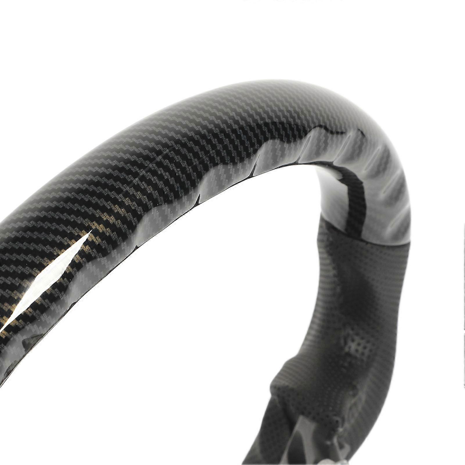 Volant Hydro Dip Cuir Perforé pour Highlander XU70 Sienna XL40 2020 à 2023 Noir Brillant