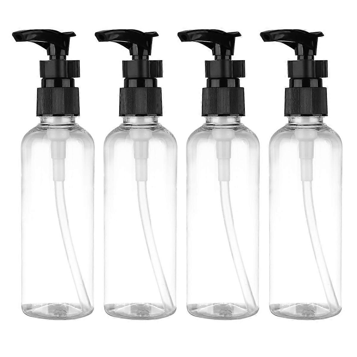 Pump Bottle Dispenser Mini Lotion Containers Portable Camping Black Press Pump