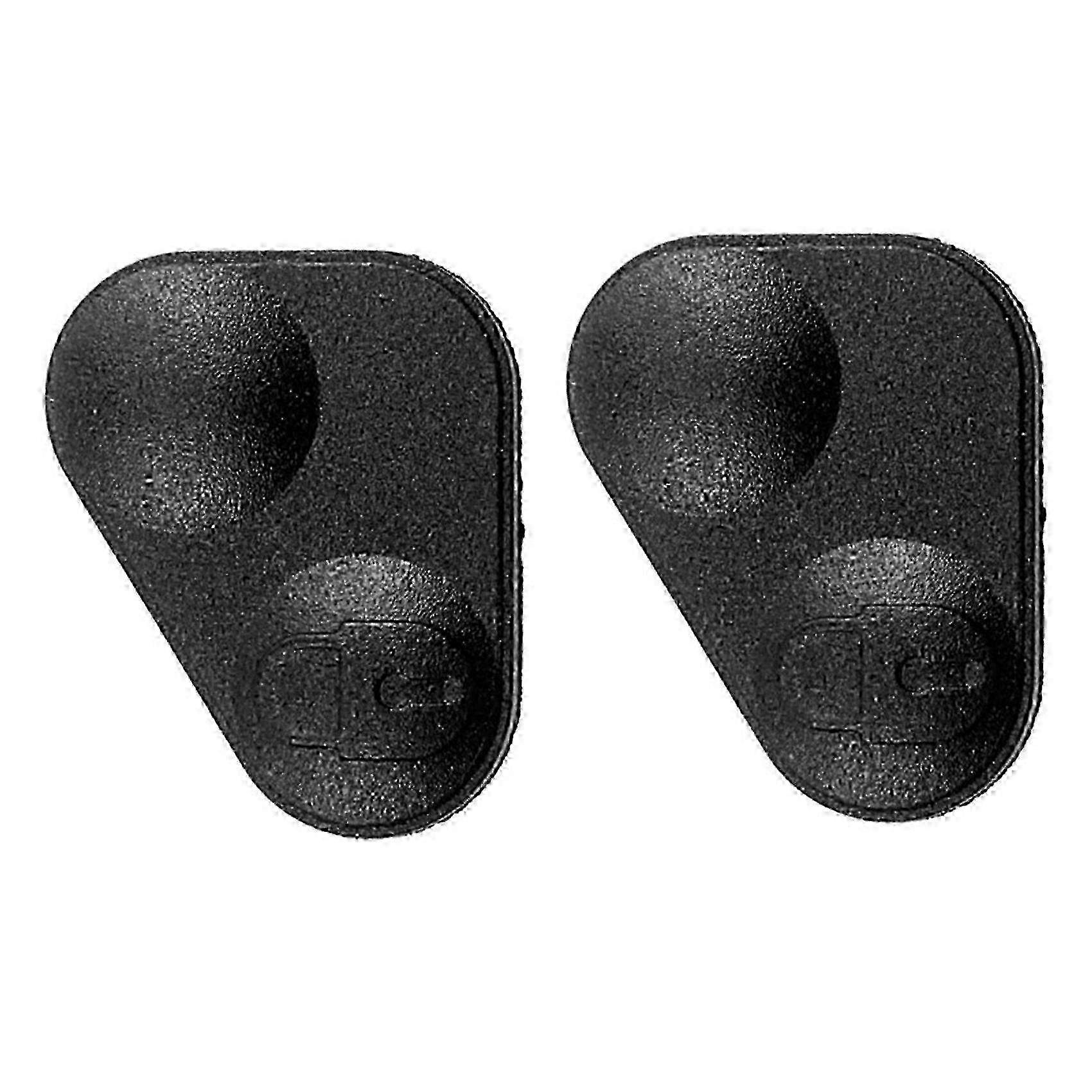 2X Rubber 2-Button Remote Key Fob Cover Compatible with Land Rover & Range Rover P38 - YWC000300 Black Protective Case