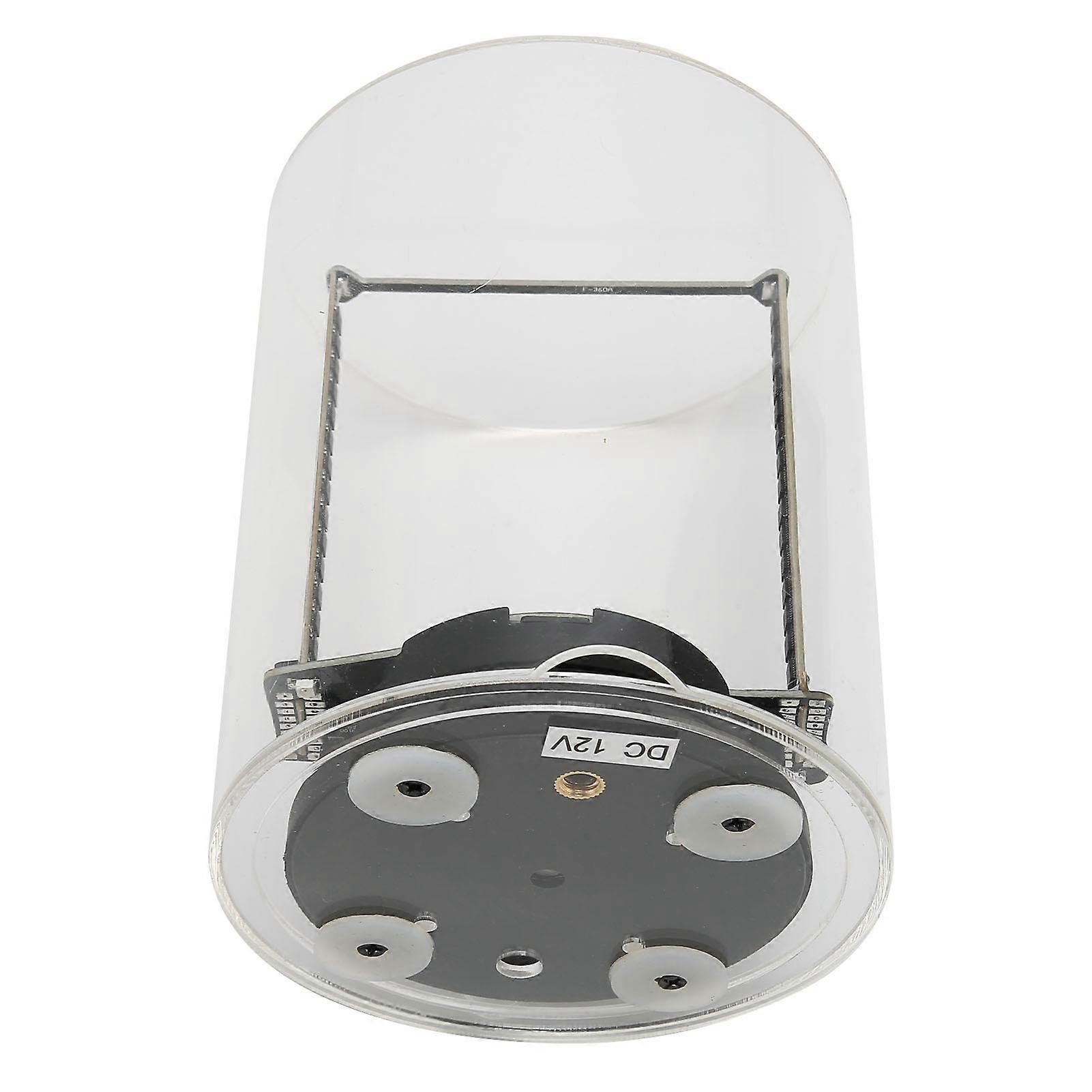 3D Hologram Fan 160 LED Built in 32GB Memory Card APP WiFi Control Holographic Display with Clear Cover 3.9inch 100‑240V AU Plug 