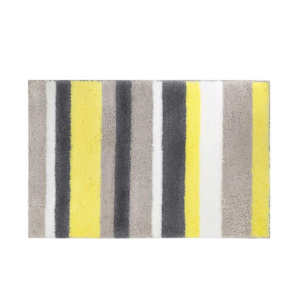 Here's a refined and professional product description based on your input:
**1pc Fashionable Anti Slip Bathroom Mat – Absorbent Floor Rug for