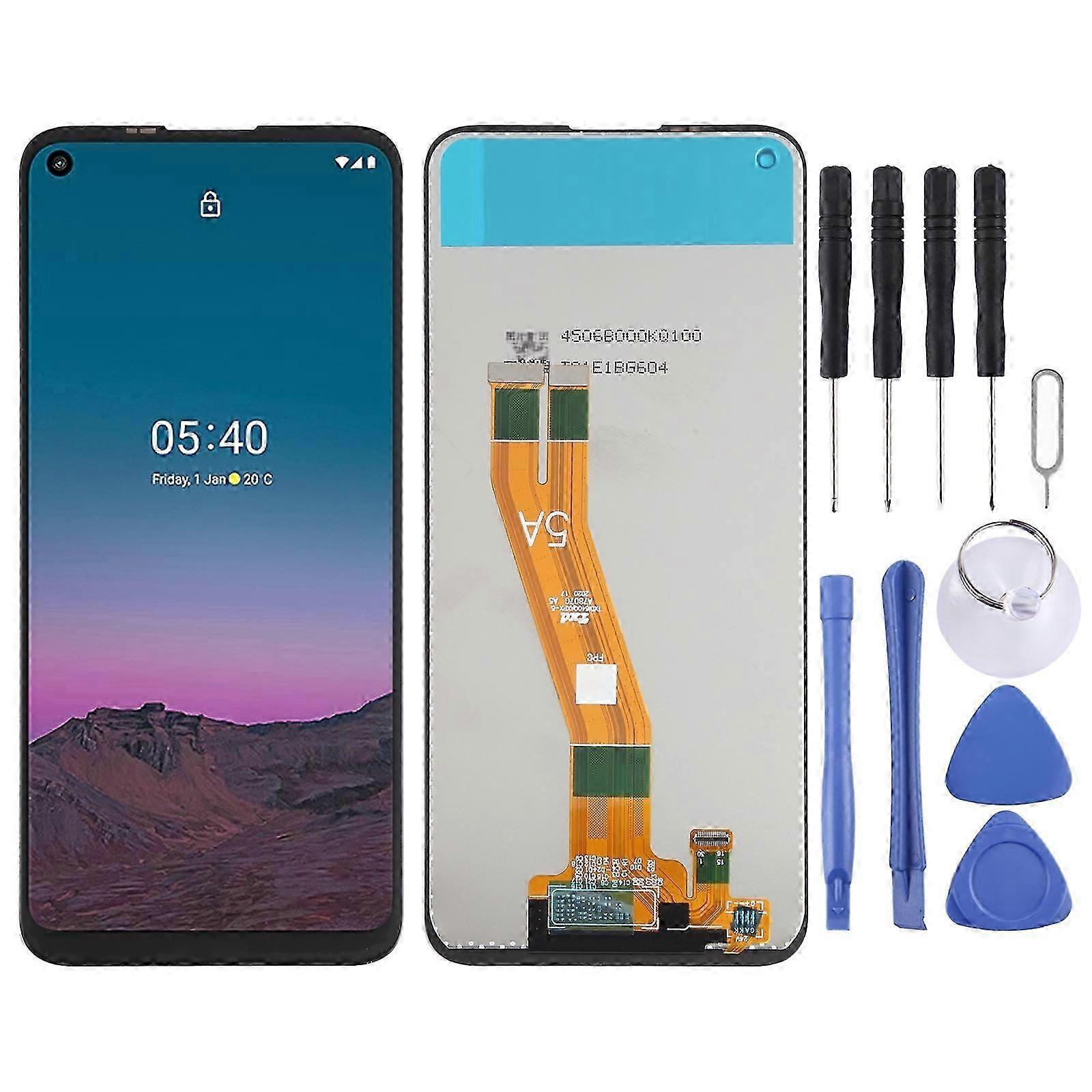 LCD Screen and Digitizer Full Assembly for Nokia 5.4 TA-1333 TA-1340 TA-1337 TA-1328 TA-1325(Black)