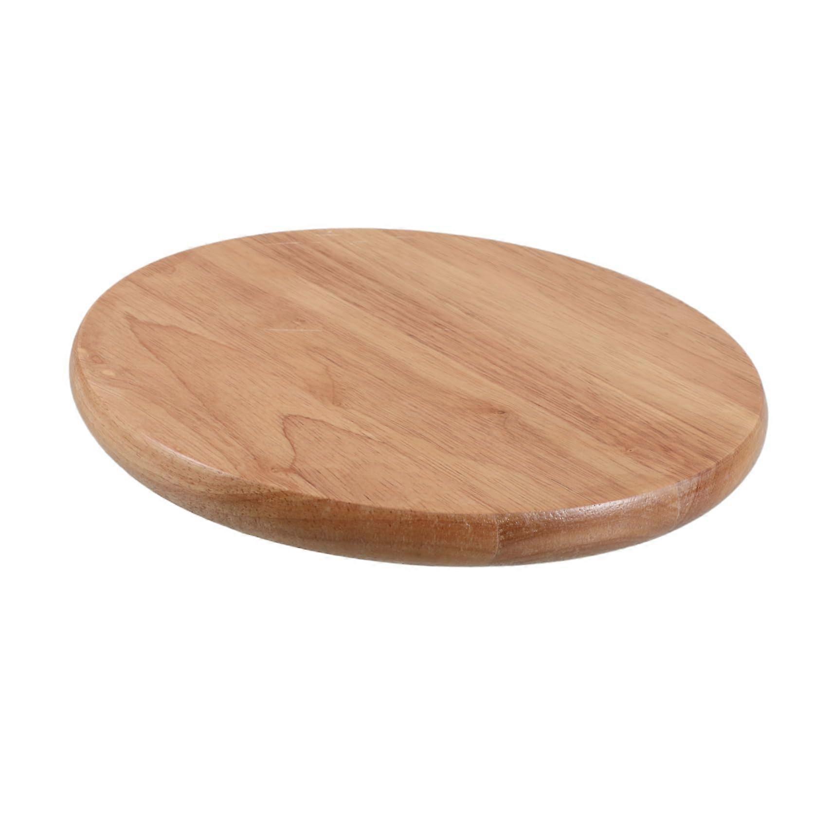 Round Wooden Bar Stool Replacement Seat Foldable for Kitchen and Living Room Durable Wood Comfortable Seating for Various Environments Versatile