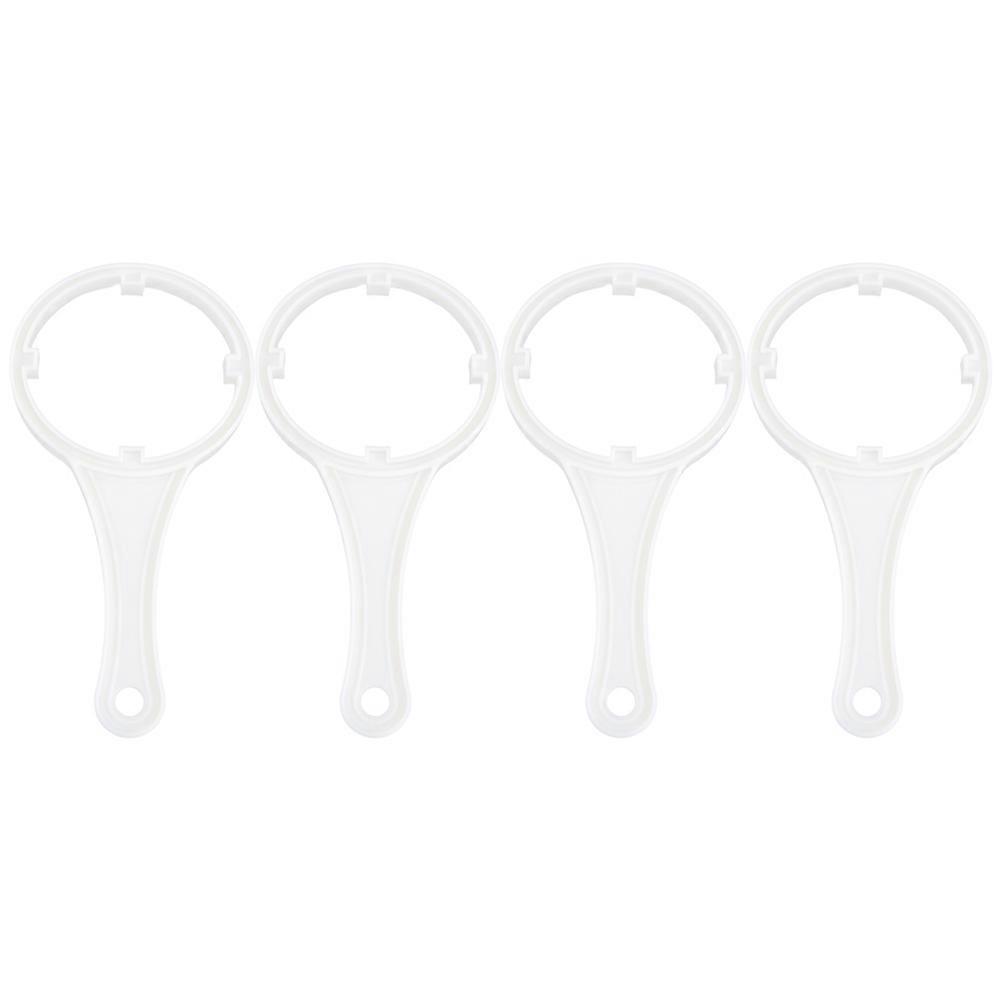 Water Filter Housing Wrench Spanner Plastic For Under Sink Installation Homeowners 4Pcs